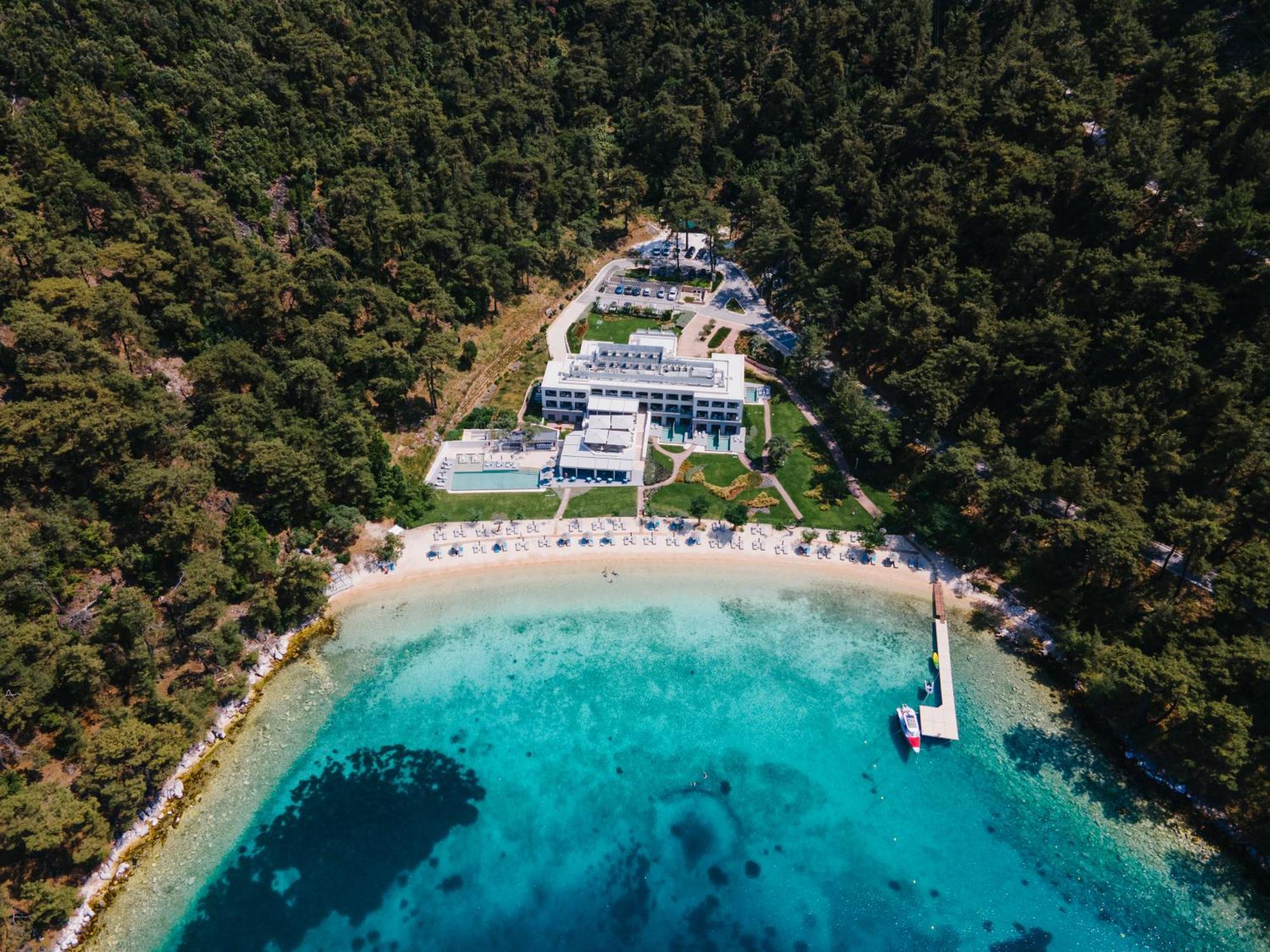 Vathi Cove Luxury Resort & Spa Chrysi Ammoudia Bagian luar foto